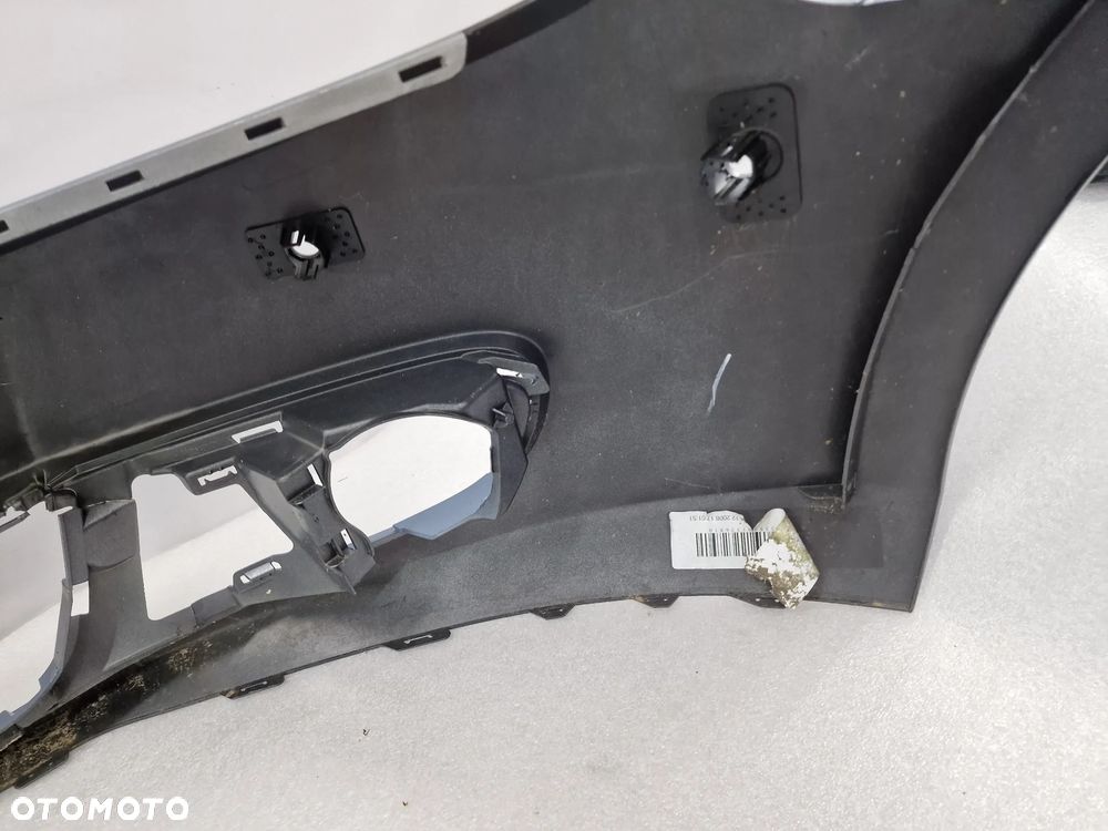 VW GOLF VI 6 5K0 08- ZDERZAK PRZEDNI PRZÓD NA 6X PDC , ŁADNY , KOLOR BŁĘKITNY METALIK , NR 5K0807221 , NR AUKCJI NZ957 - 21