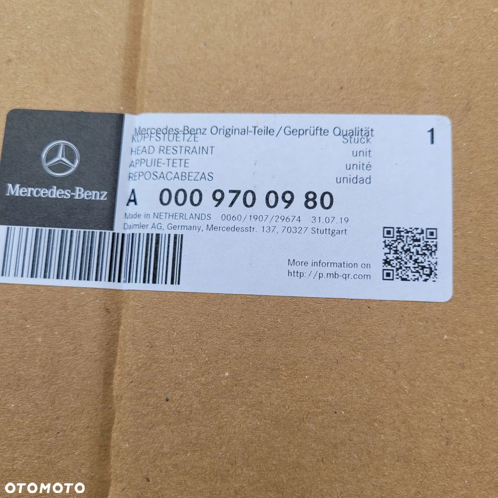 LEZANKA ZAGŁÓWEK MERCRDES ACTROS MP4 NOWY ORYGINAŁ A9437510018 CHWALIM116 - 2