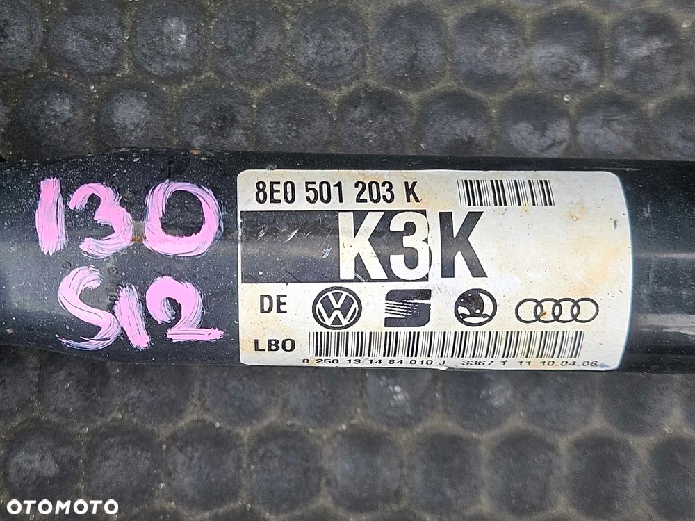Półos 8E0501203K K3K Polosie Przegub Tył Tylna Lewa Prawa Audi A4 B6 B7 Quattro 4x4 - 3