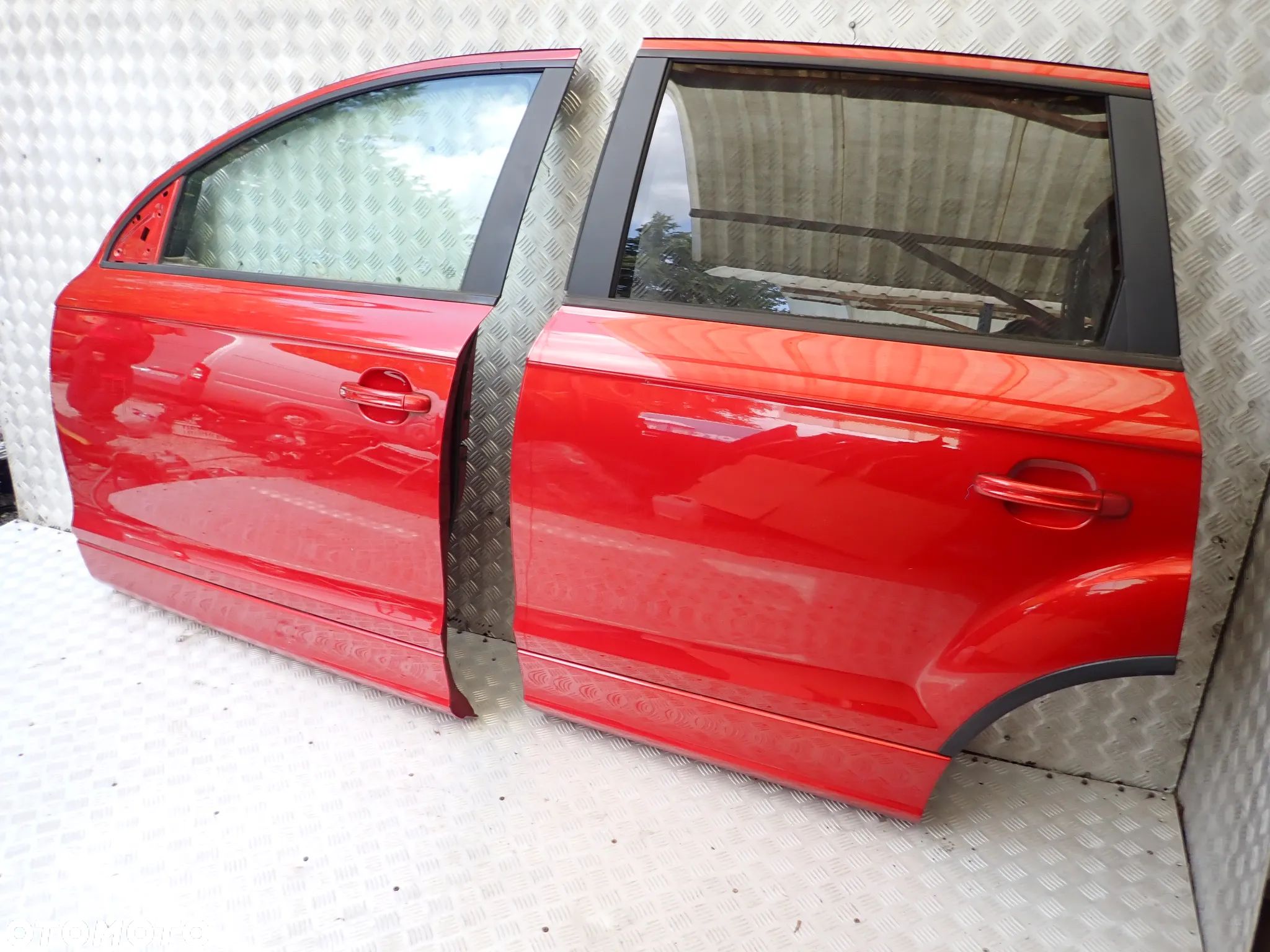 DRZWI LEWY PRZÓD / TYŁ AUDI Q7 4L - 1