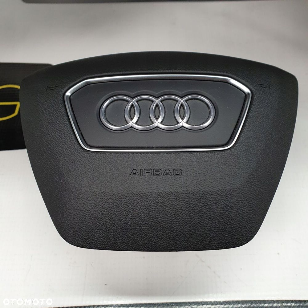 AUDI A6 C8 DESKA ROZDZIELCZA KONSOLA KOKPIT PULPIT PODUSZKI AIRBAG AIR BAG PASY KIT SET - 6