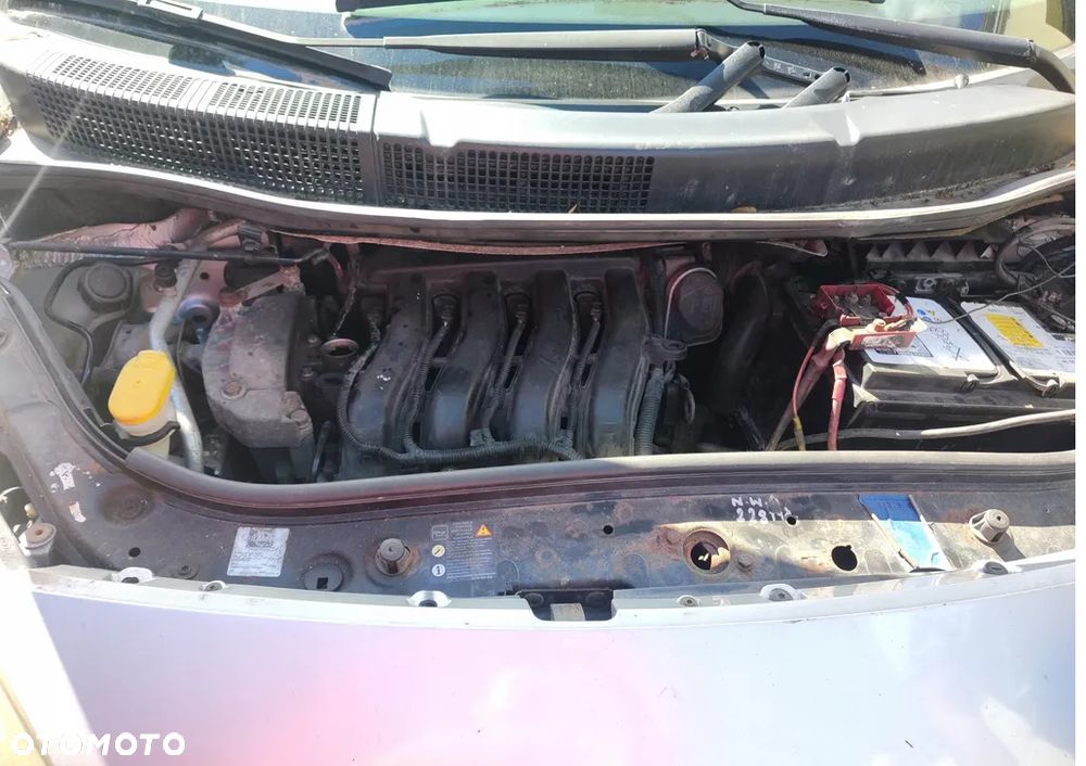 RENAULT GRAND SCENIC II DRZWI LEWE TYŁ TED69 - 3