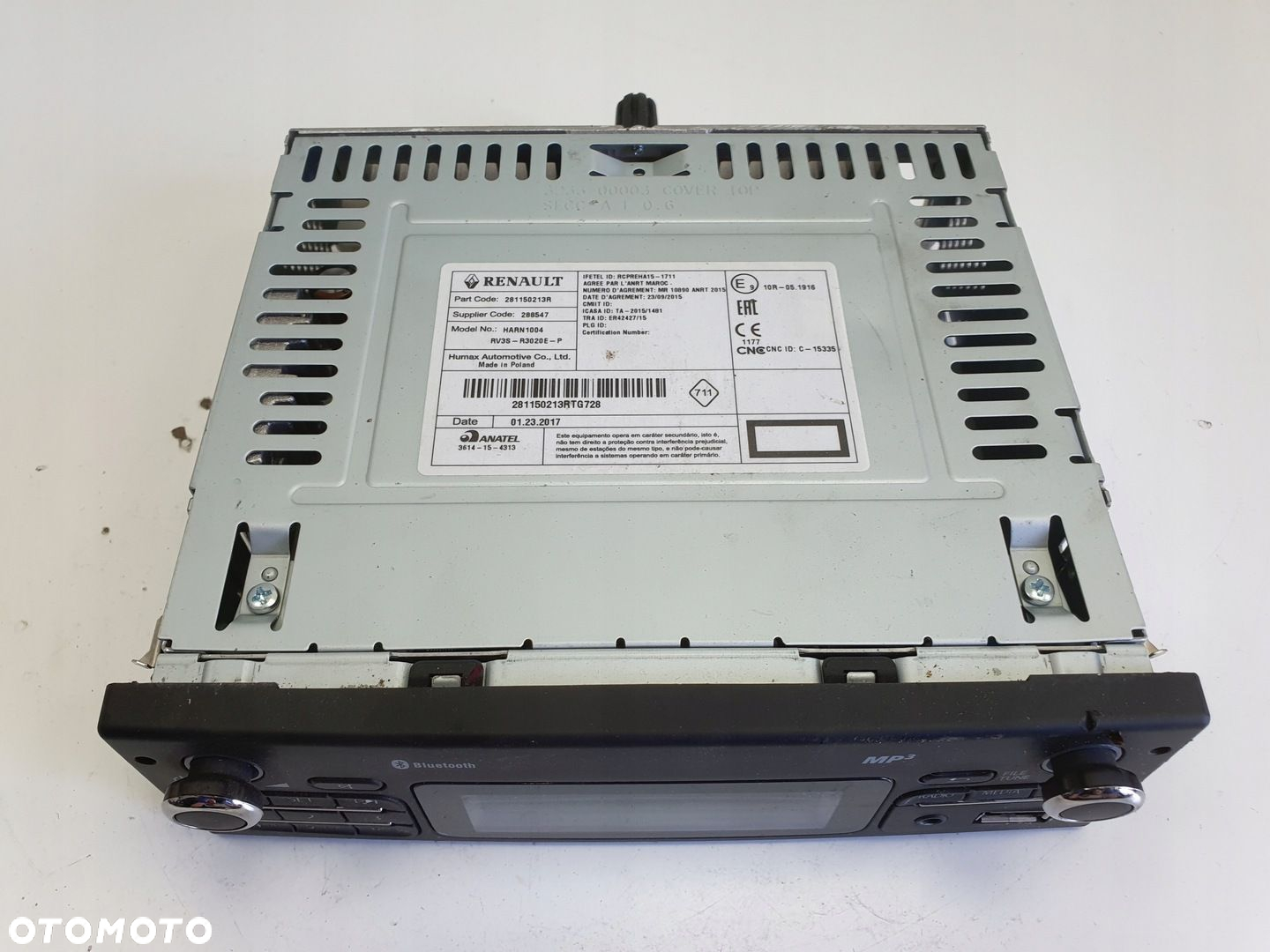Renault Kangoo II RADIOODTWARZACZ CD Radio Mp3 281150213R - 2