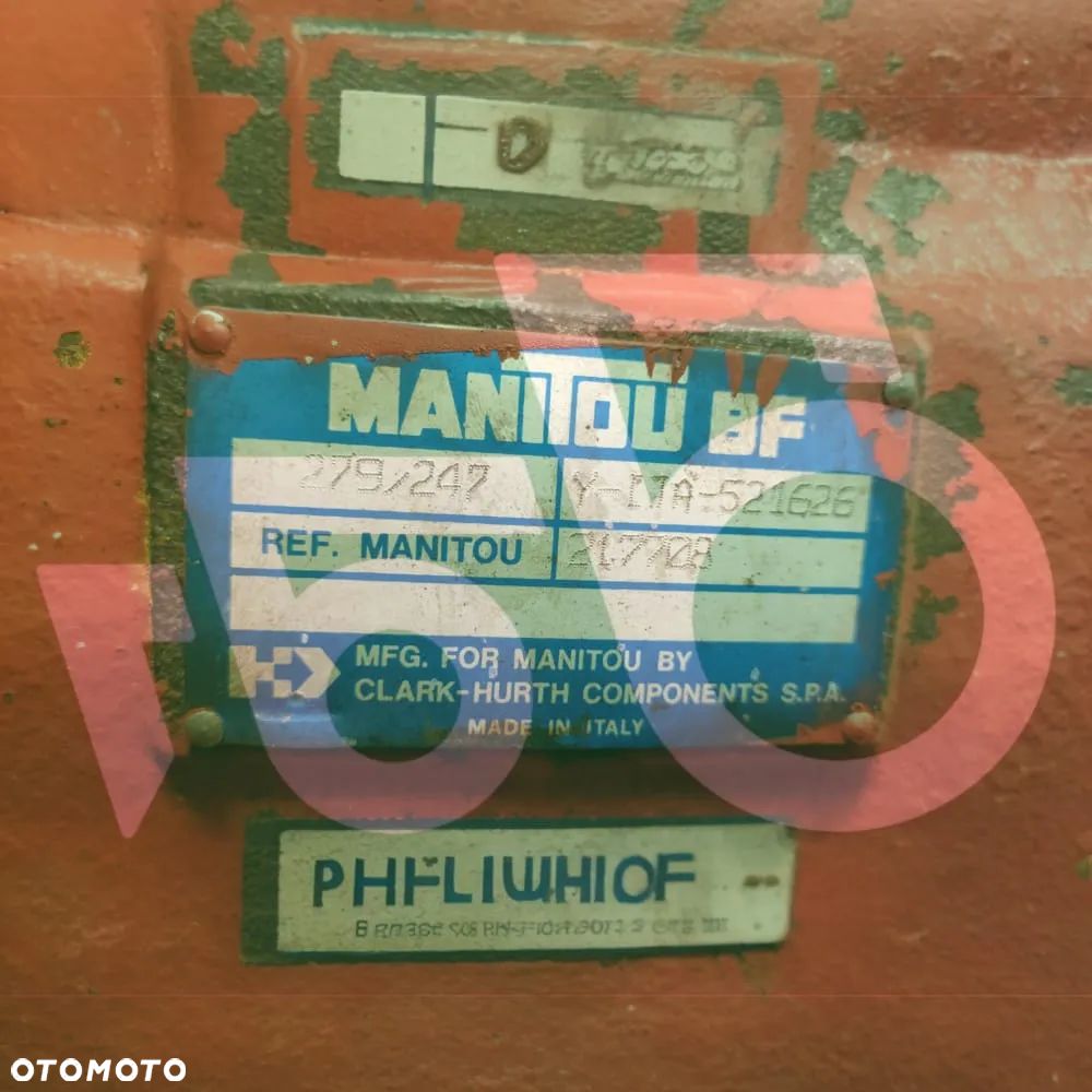 Siłownik wspomagania skrętu  302/279/309  217708 Manitou MT 728 - 8