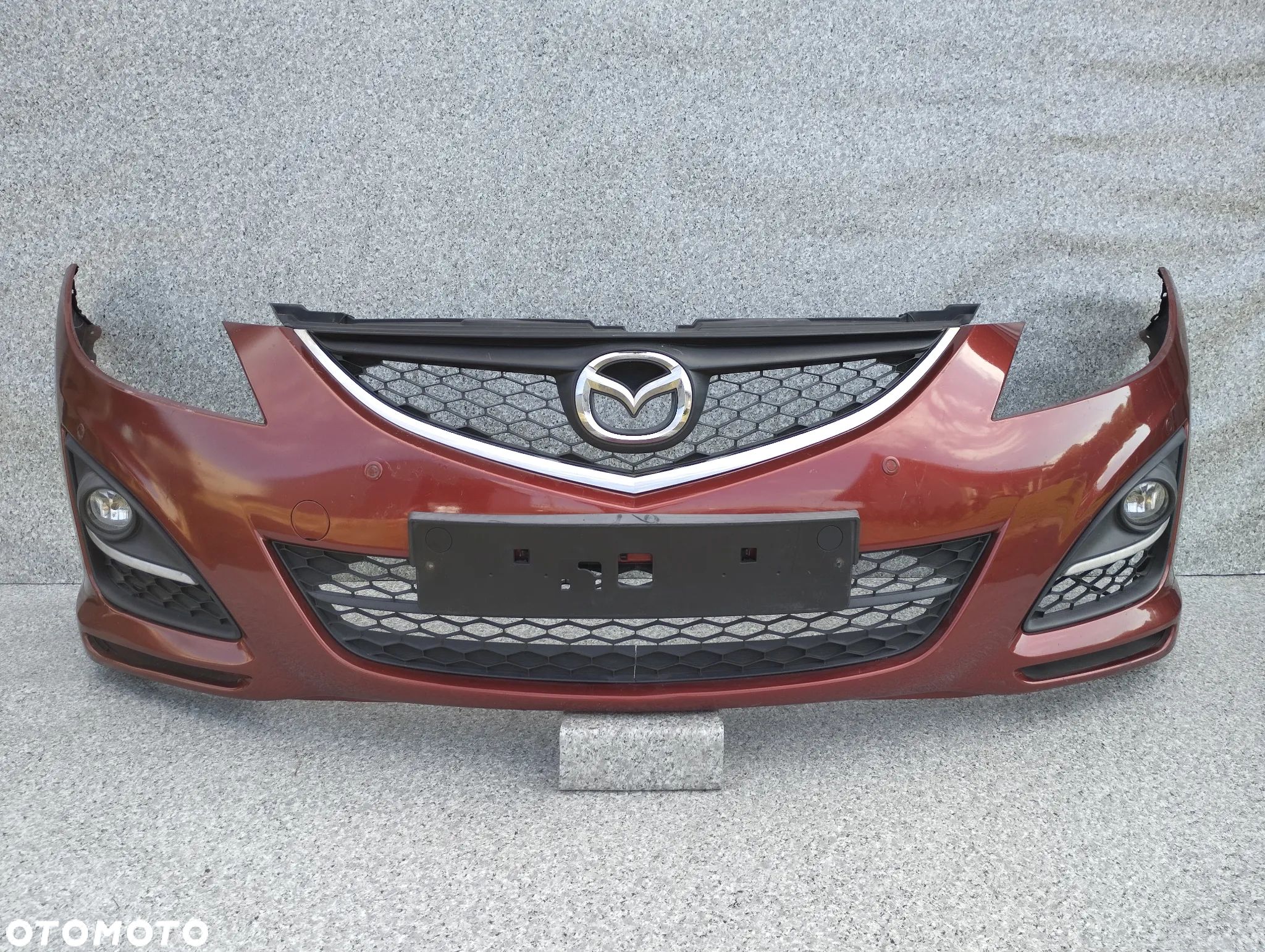 Mazda 6 GH Lift 10-13r zderzak przód przedni PDC - 1