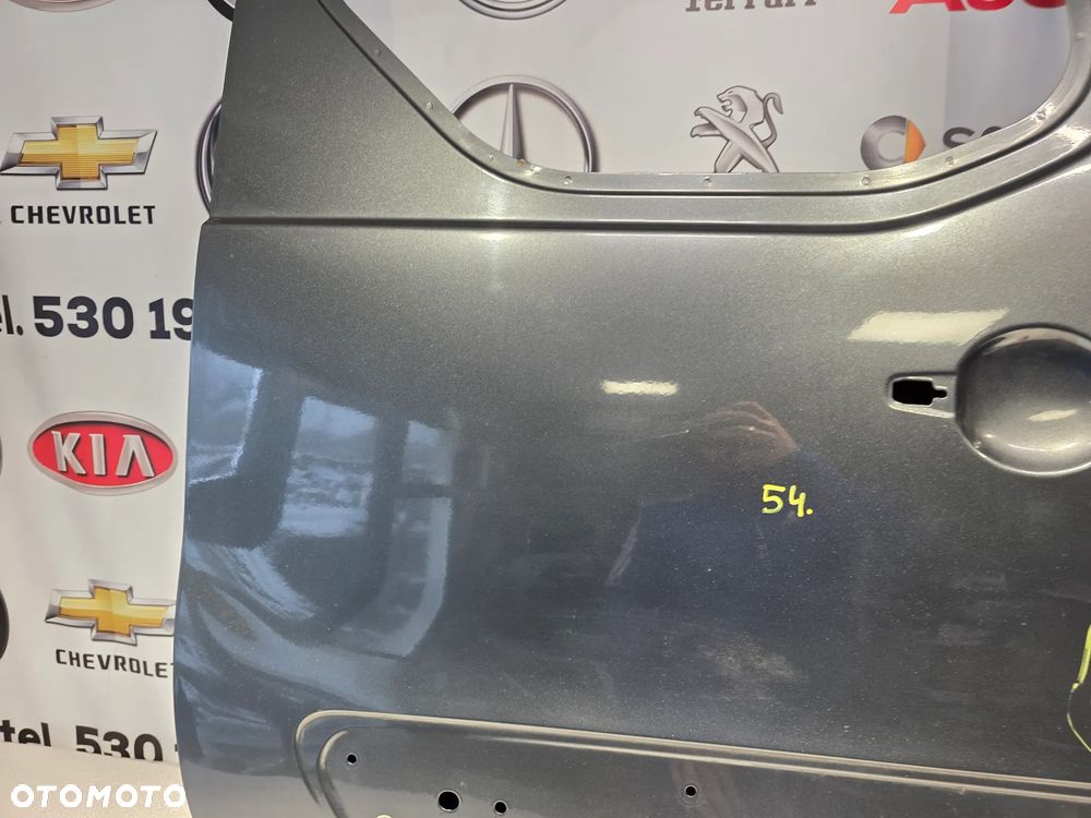 PEUGEOT PARTNER 3 III / CITROEN BERLINGO 08-15 PRAWE DRZWI TYLNE TYLNIE TYŁ PRZESUWNE , NR AUKCJI KL45 - 9