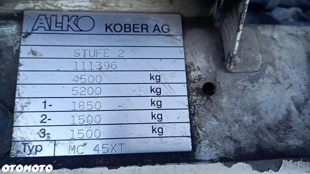 Fiat Ducato ALKO Podwozie Kontener na KOŁACH Garaż Mobilny Magazyn Przyczepa Laweta Kamper - 12