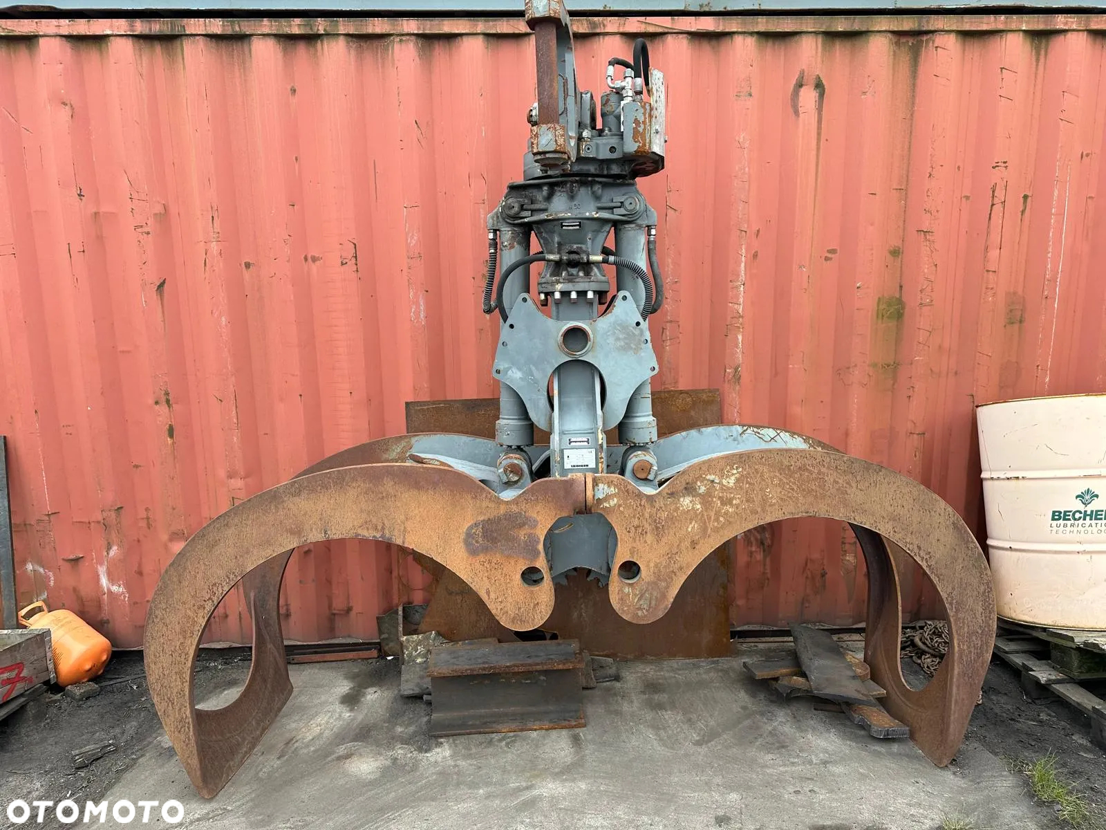 Chwytak do drewna Liebherr GM25-1.0 m 2 stan BARDZO DOBRY - 7