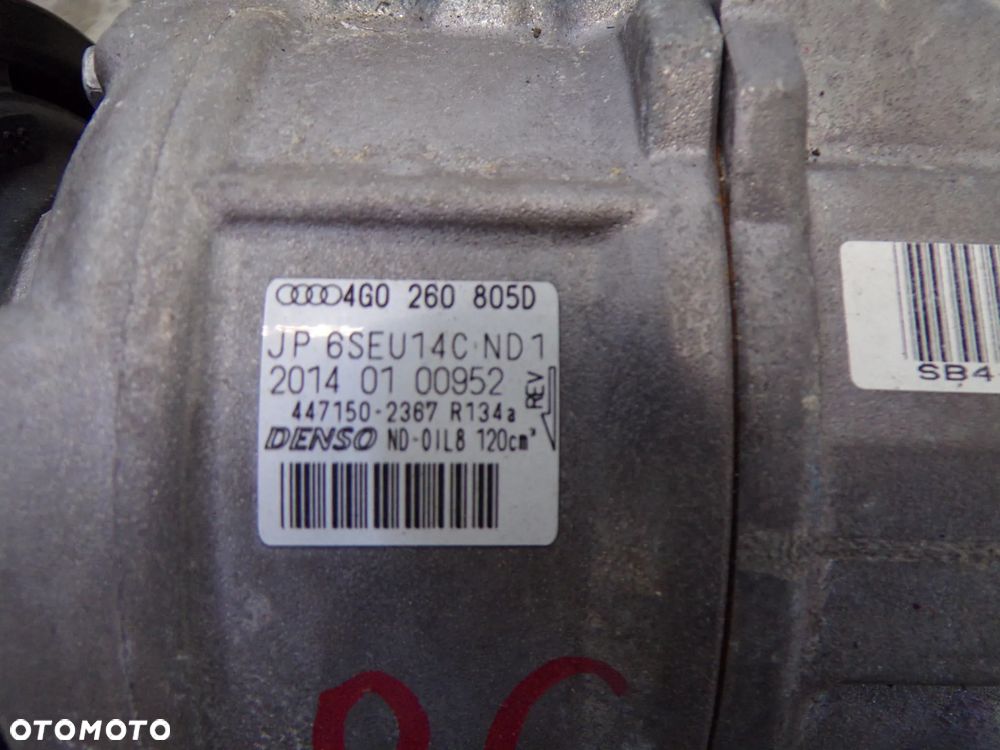 KOMPRESOR POMPA KLIMATYZACJI AUDI A6 C7 4G0260805D - 5