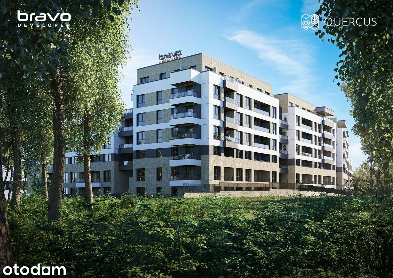 Quercus C.83.C 4 pokoje i balkon 4,25 m²