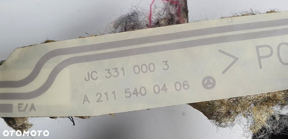 WIĄZKA BOCZKA DRZWI LEWY TYŁ MERCEDES W211 A2115400406 - 6