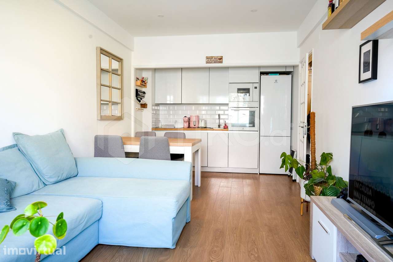 APARTAMENTO T1 REMODELADO, PRONTO A HABITAR E COM TUDO À PORTA - Grande imagem: 5/21