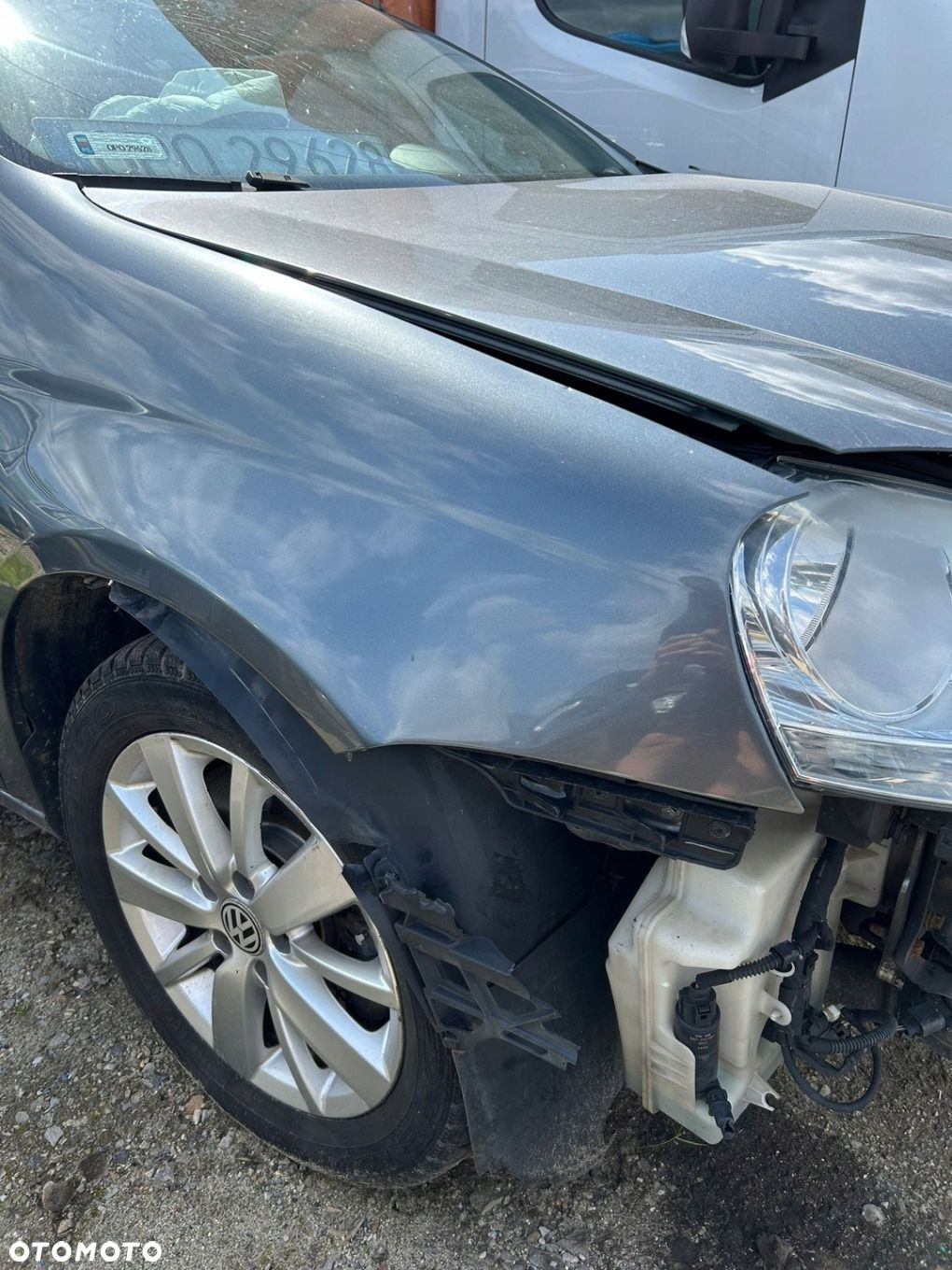 PRAWY PRZEDNI PRZÓD BŁOTNIK VW VOLKSWAGEN GOLF 5 V KOMBI KOLOR LD7X - 2