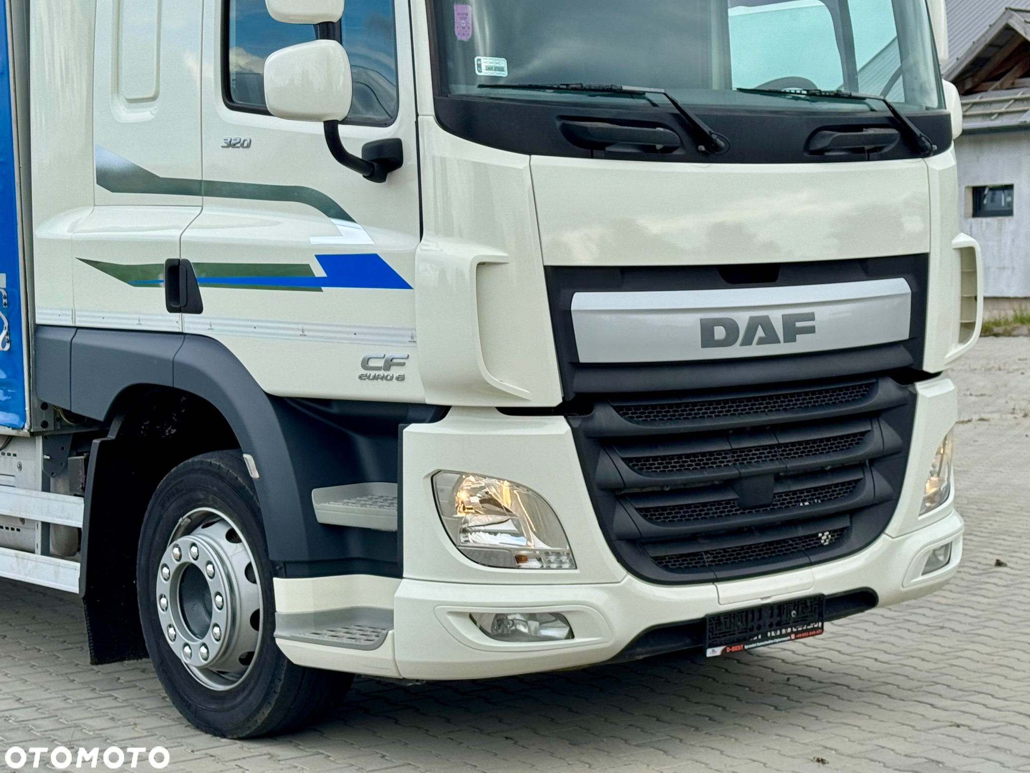 DAF CF 320 / FIRANKA / 24 EUROPALETY / SYPIALKA / AUTOMAT / KLIMA POSTOJOWA / 8 960 KG ŁADOWNOŚCI / 2017 ROK - 12