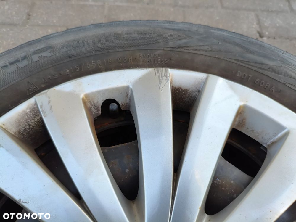 Felgi stalowe Citroen 16 z oponami zimowymi - 6