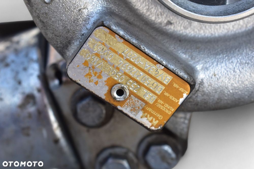 Turbosprężarka VW PASSAT B6 AUDI A4 B8 SKODA OCTAVIA II 2.0 TDI 03L253056C - 10