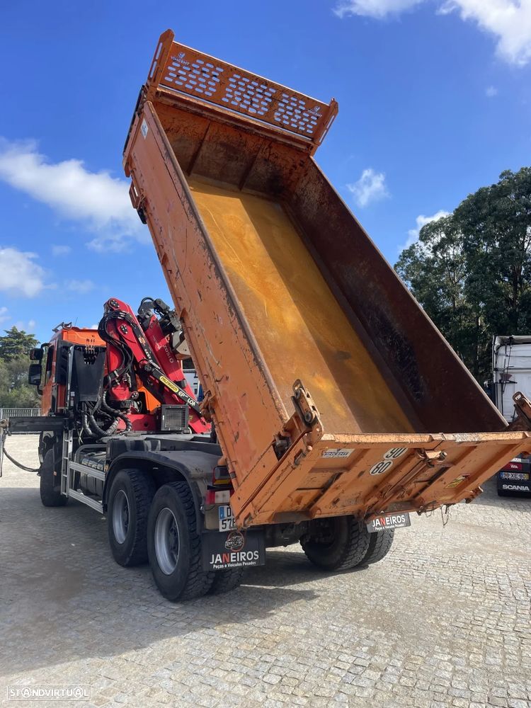 Renault K 430 - 6x4 - Basculante C/ Grua - 2014 - 6