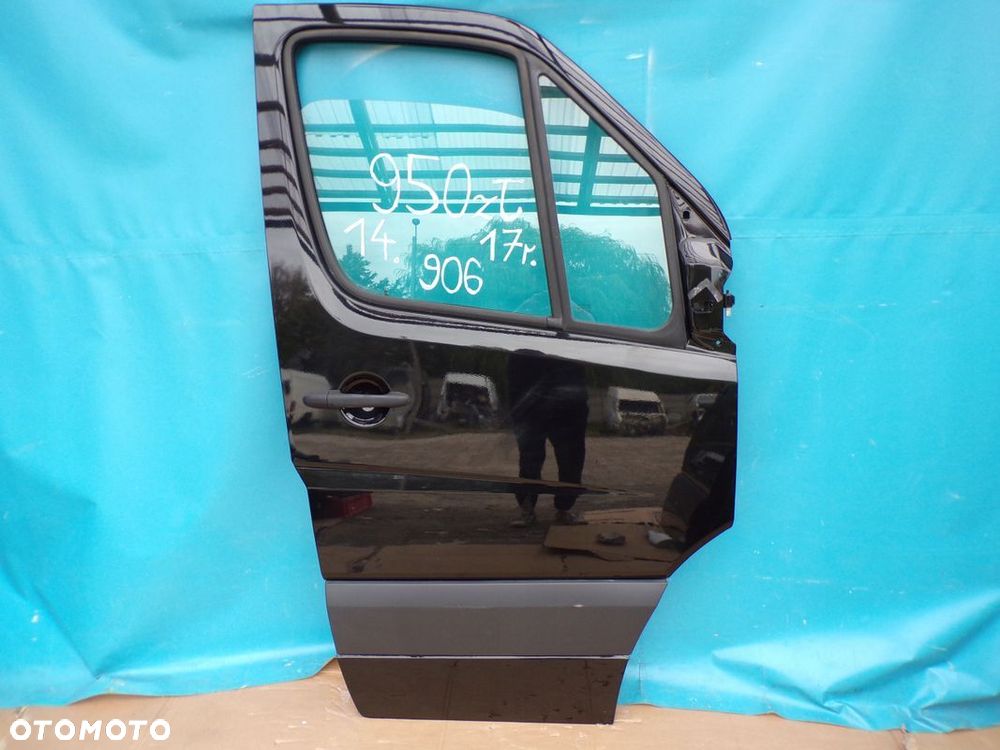 SPRINTER 906 CRAFTER 06- drzwi przednie przód PRAWE CZARNE NOWE 2017r - 1