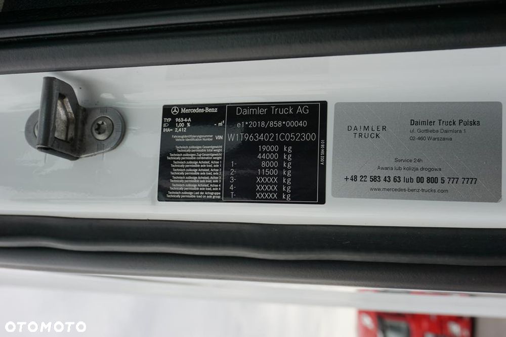 Mercedes-Benz / ACTROS L / 1848 / EURO 6 / MP 5 / HYDRAULIKA / GIGA SPACE - 11
