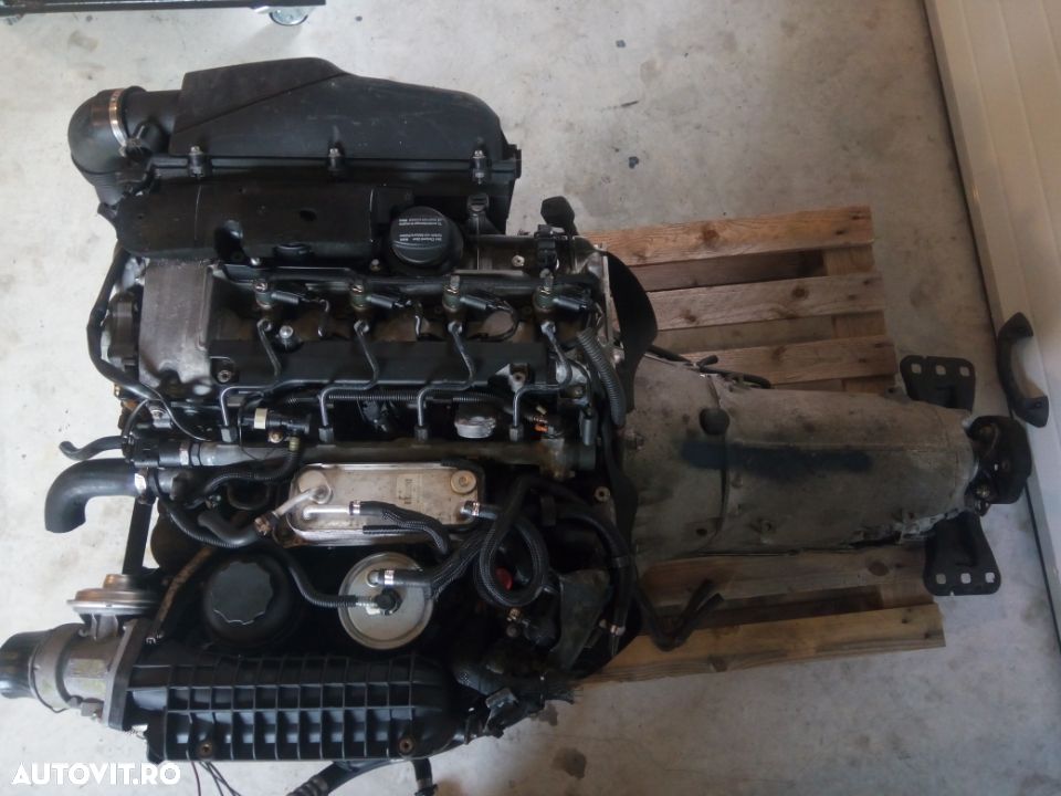 Motor Mercedes 2.2 cdi 611962 injectoare cutie viteze turbina compresor AC alternator - 5
