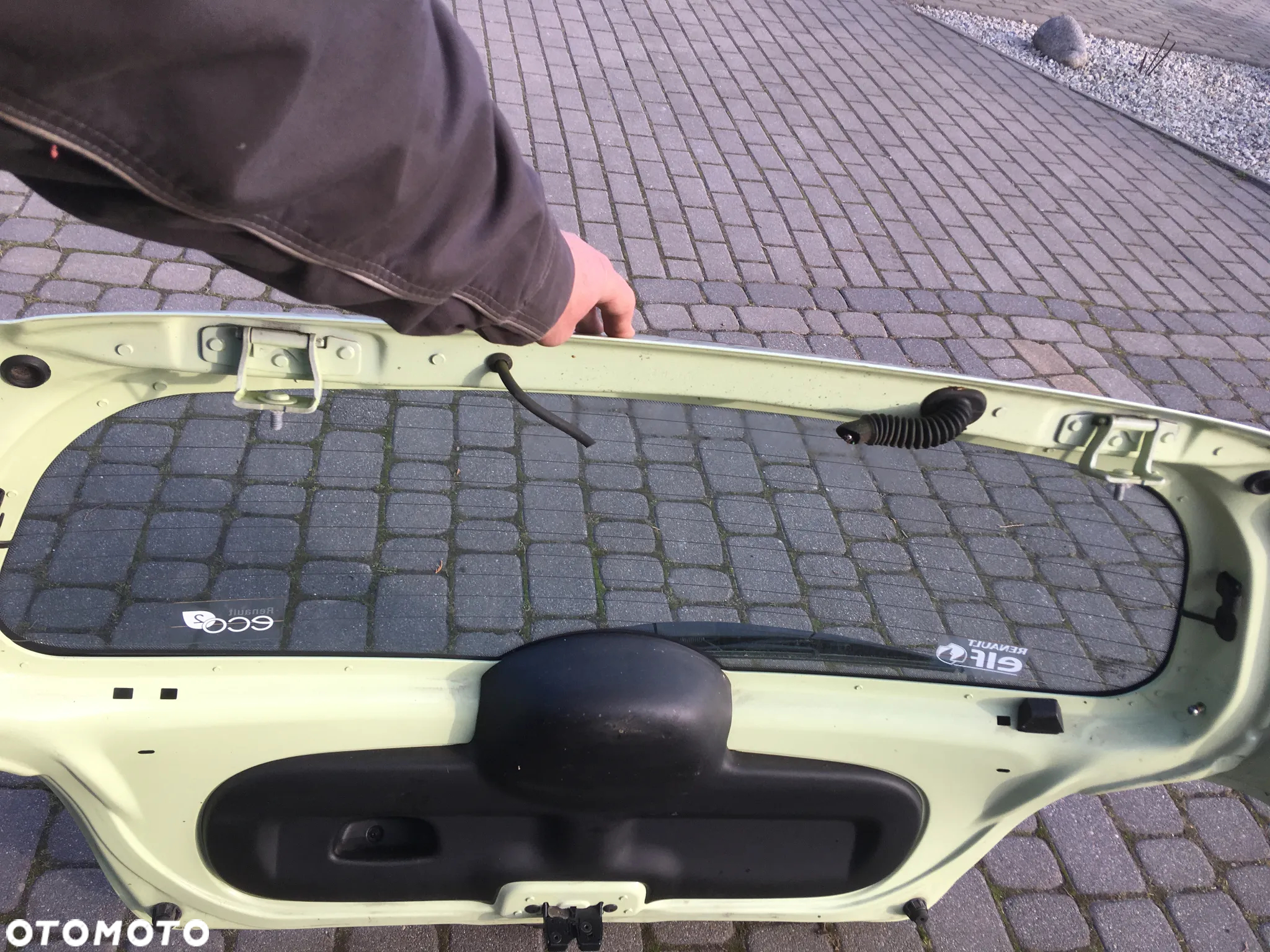 KLAPA TYLNA TYŁ RENAULT TWINGO II 07-11 kompletna - 2