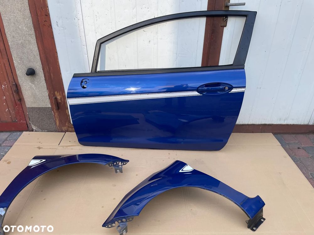 ford fiesta mk7 drzwi błotnik błotniki kod lakieru D9 ST 1 lakier