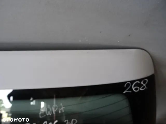 KLAPA TYŁ TYLNA SZYBA POKRYWA BAGAŻNIKA PEUGEOT 206 LAK:EWPA NR268 - 5