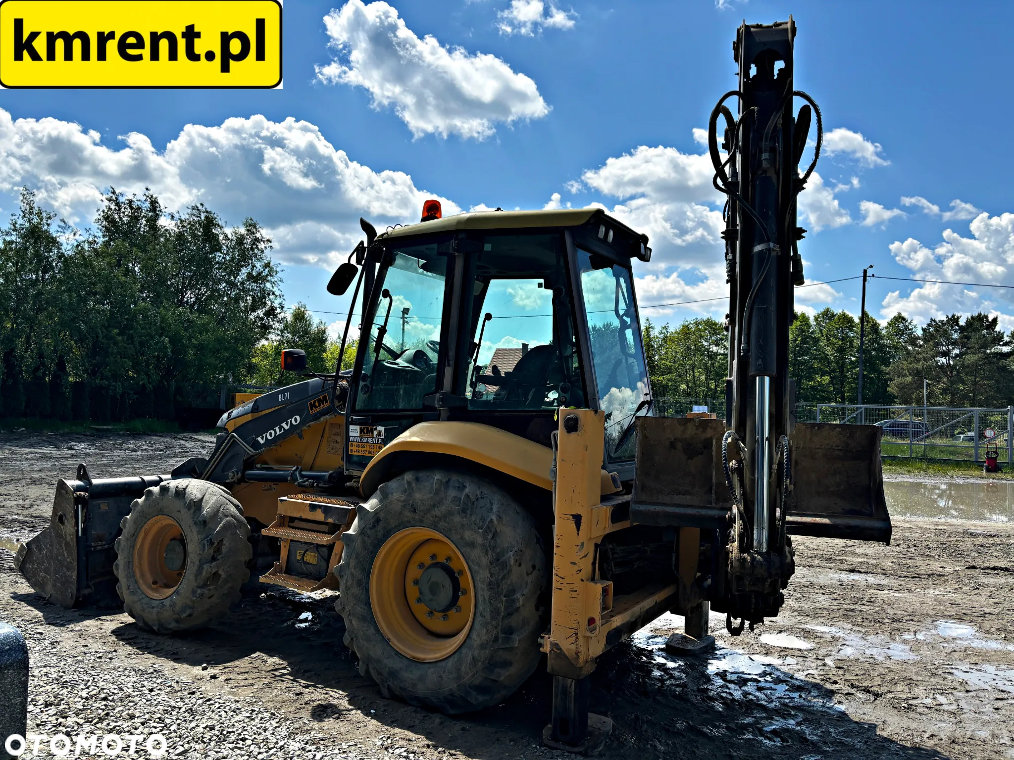 Volvo BL 71 KOPARKO-ŁADOWARKA 2008R. | JCB 3CX CAT 428 432 CASE 590 580 - 13