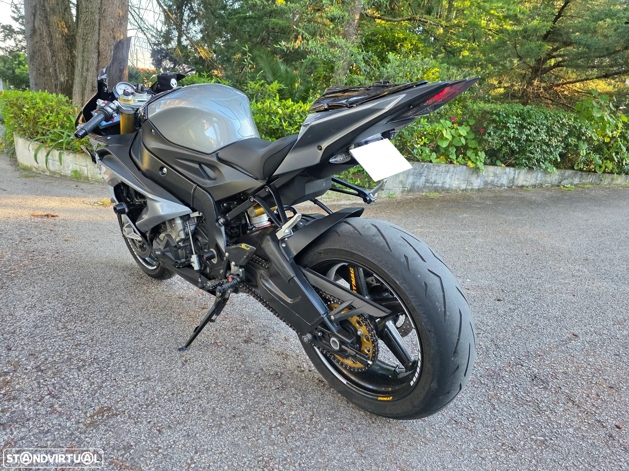 BMW S 1000 RR JANTES CARBONO ESCAPE COMPLETO ARROW C/NOVA ACEITO RETOMA - 5