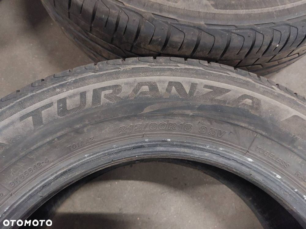 OPONY LETNIE 4 SZT 215/60R16 2019R BRIDGESTONE TURANZA - 3