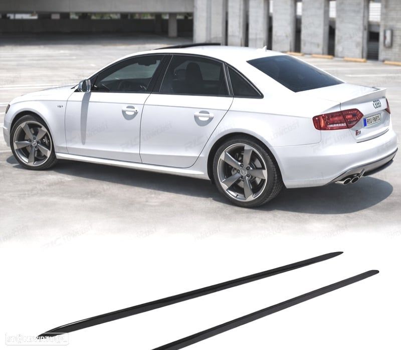 EXTENSÕES DE EMBALADEIRAS S-LINE AUDI A4 B8 08-15 - 1