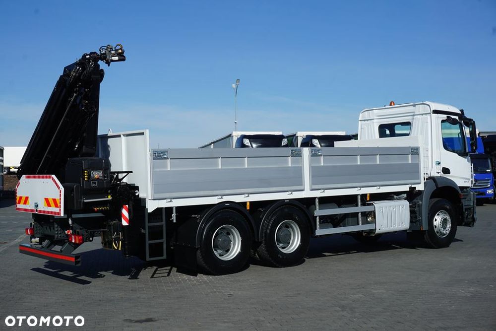 Mercedes-Benz AROCS / 2643 / 6 X 4 / SKRZYNIOWY + HDS / HIAB 228 E – 4 / WYS. 13 M - 32