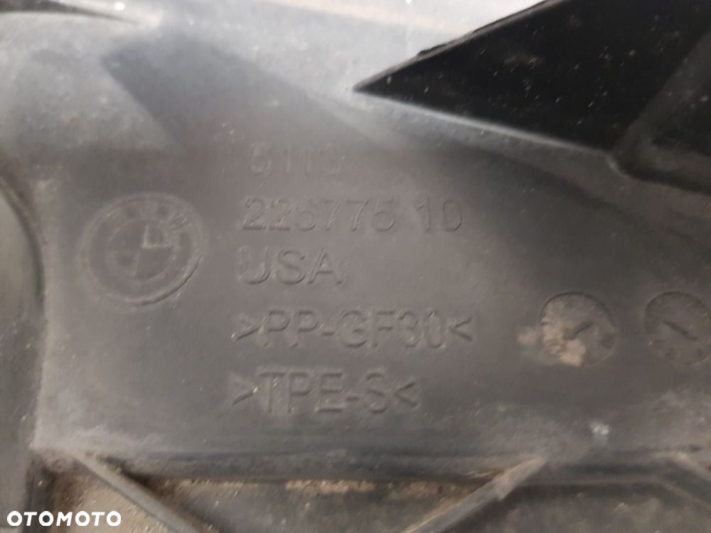 ŻALUZJA KIEROWNICA WLOT POWIETRZA BMW X5 18-23 G05 22677510 - 3