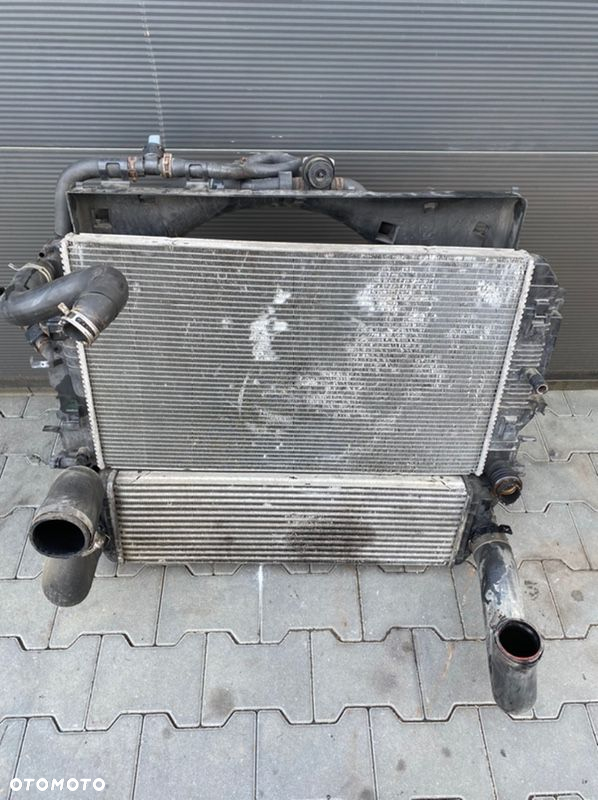 VW Volkswagen crafter 2.0 12-16 komplet chłodnic chłodnica - 2