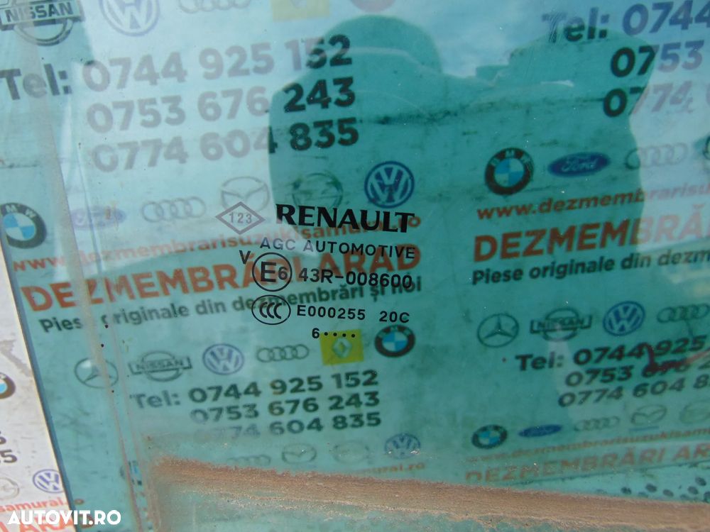 Geam usa Renault Megane 4 an 2016-2024 geamuri usi fata spate megane 4 - 9