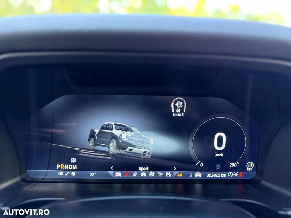 Ford Ranger 3.0 EcoBoost 288 CP 4x4 Cabina Dubla Raptor Aut. - 37
