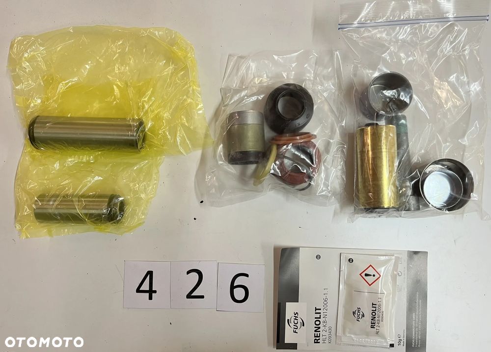 Zestaw naprawczy zacisku hamulcowego SN6, SN7, SK7, Knorr-Bremse K133158K50 - 1