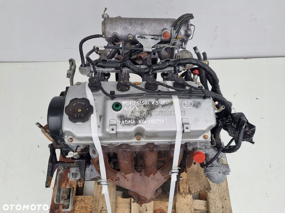 SILNIK KOMPLET Mitsubishi Carisma 1.3 16V 4G13 - 2