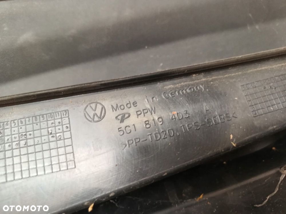 VW GOLF VII PODSZYBIE KOMPLET 5G1819403A EU - 2