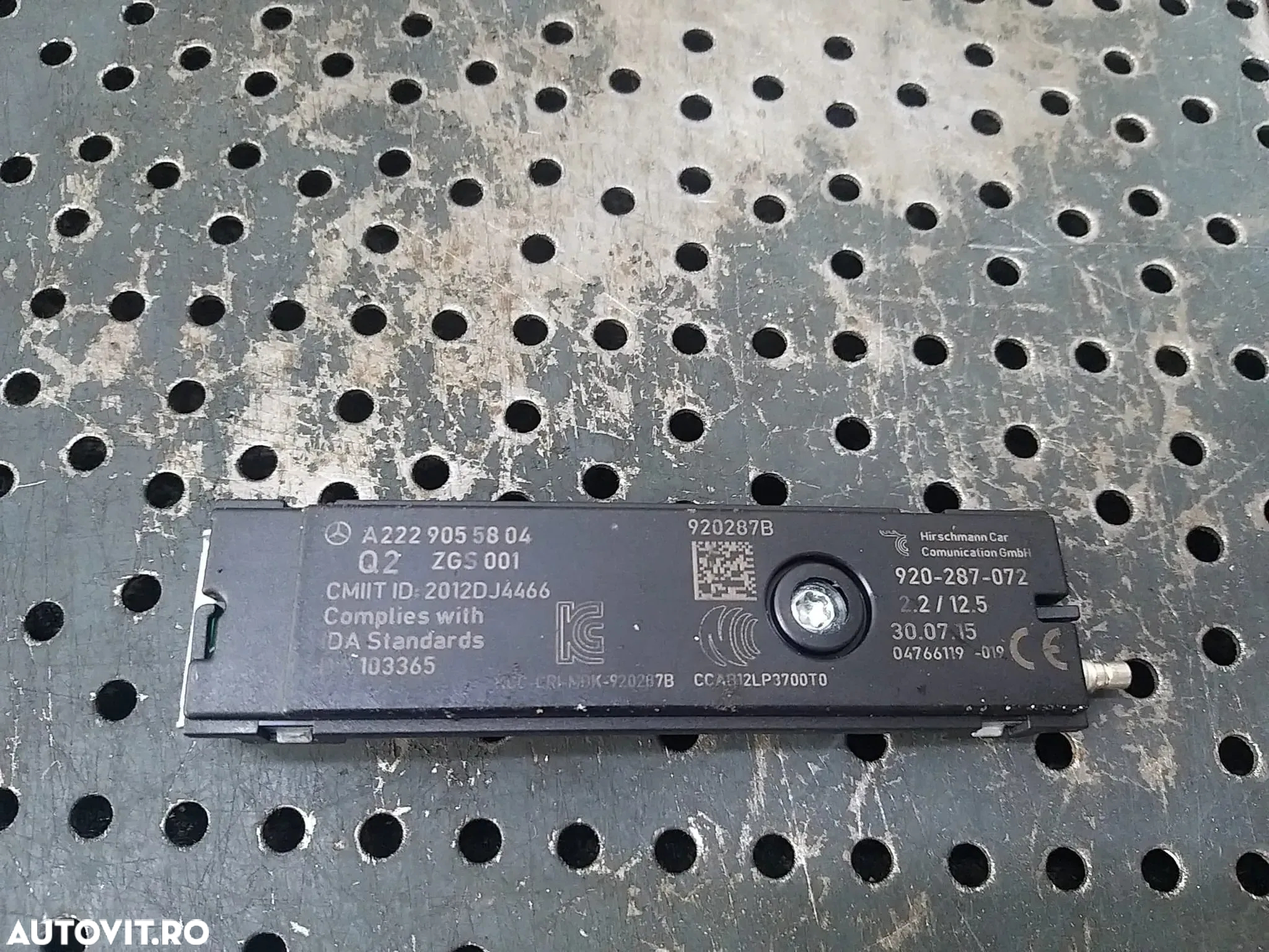 Amplificator antena mercedes cla x117 a2229055804 920287072 - 2