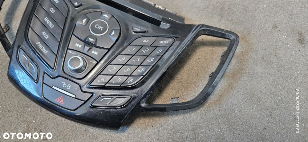 Radio panel ramka radia Ford Fiesta Mk7 2016r C1BT18K811RA - 2