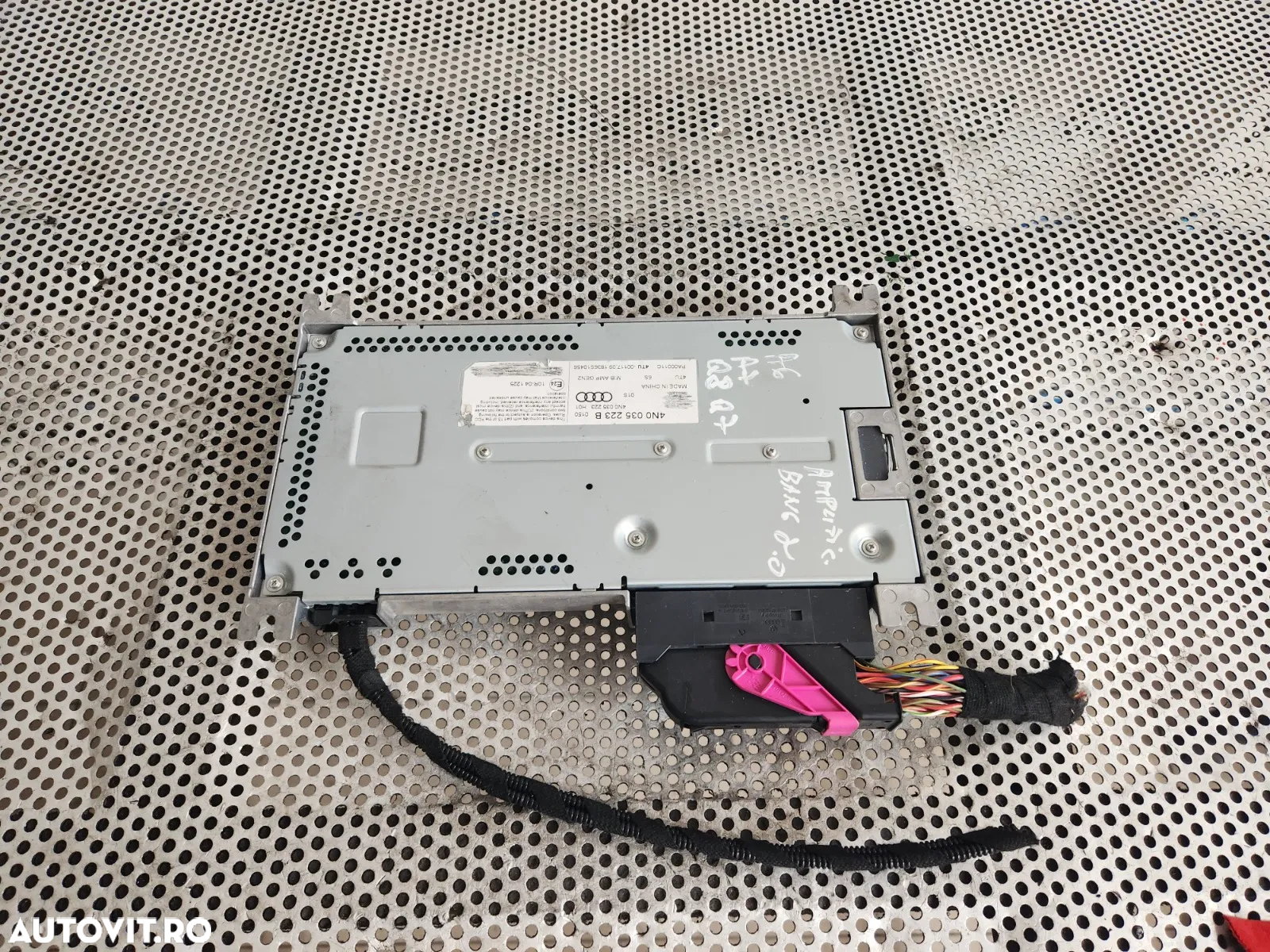 Amplificator Sunet Radio Audi A4 B9 A5 A6 A7 Q7 Q8 4M A8 Cod 4N0035223B - Dezmembrari Arad - 6