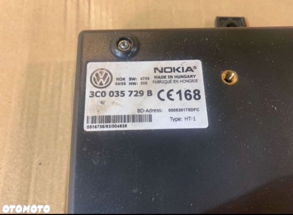 3C0035729 Moduł sterownik telefonu Bluetooth vw passat b6 - 3