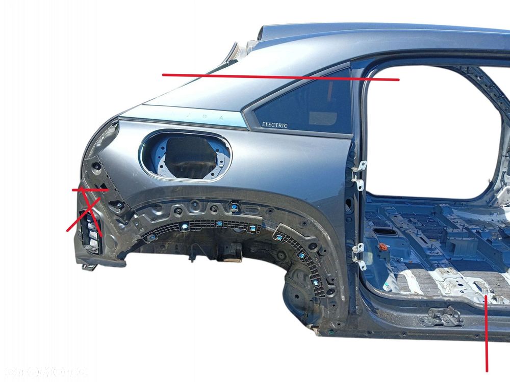 BŁOTNIK PRAWY TYŁ MAZDA MX-30 LAK: 46G (2020-) - 1