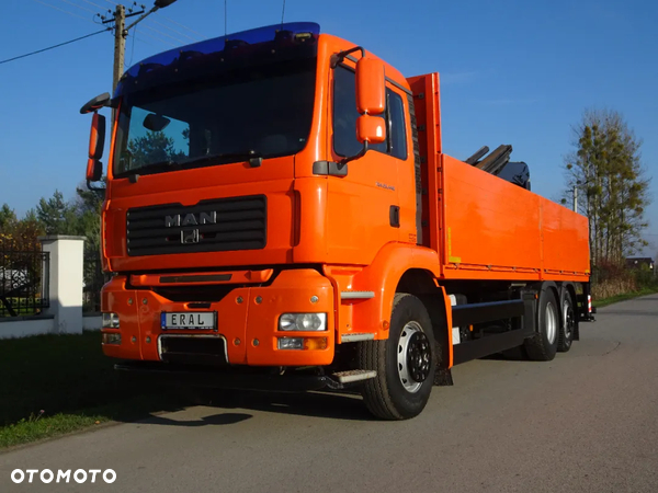 MAN TGA 26.440 HDS Hiab 166 budowlanka sprowadzony z Niemiec manual idealny