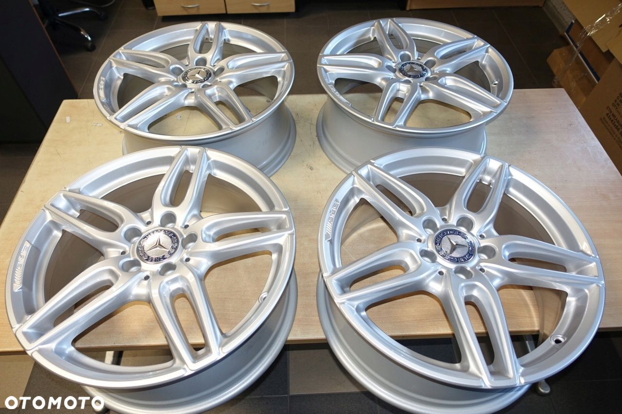 Mercedes w176 felgi 18 4szt a-klasa CLA AMG IDEALNE 1764010700 w204 7,5x18 - 1