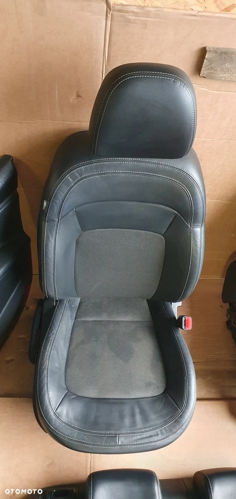 Fotele kanapa boczki podłokietnik komplet półskóra Kia Sportage III - 7