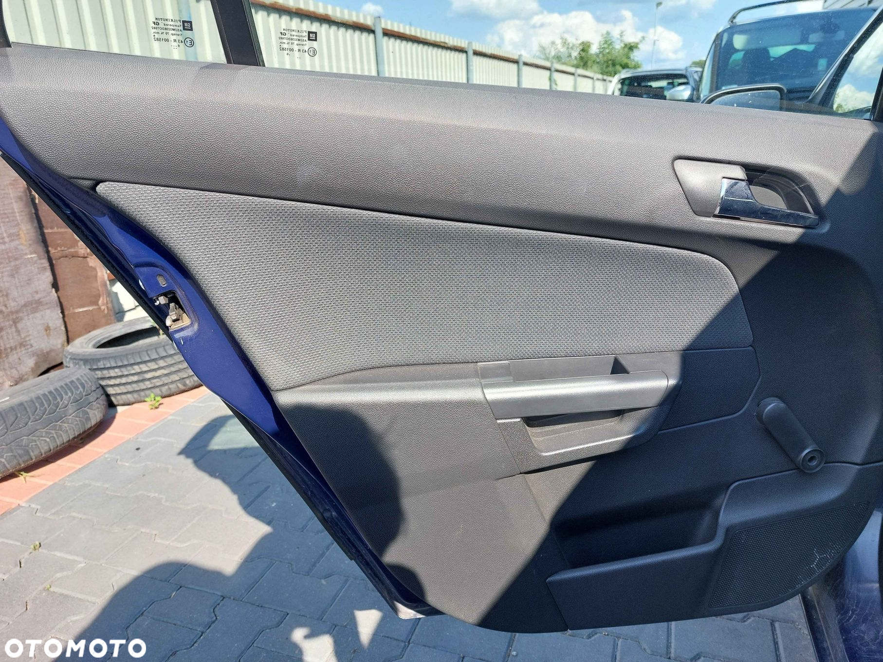 DRZWI KOMPLETNE LEWY TYŁ OPEL ASTRA H III KOMBI Z20Z - 7