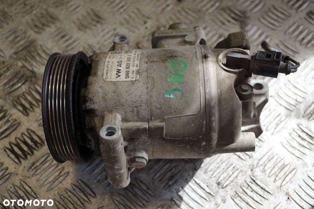 KOMPRESOR KLIMATYZACJI SPRĘŻARKA PASSAT B7 5N0820803E VOLKSWAGEN 2010-2014 - 2