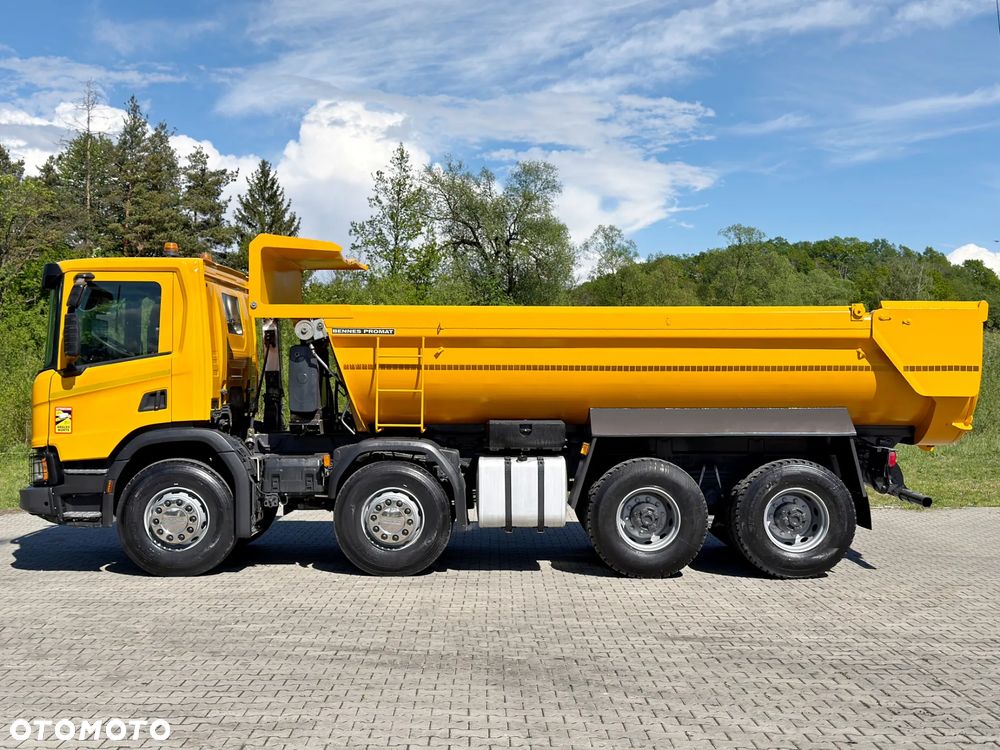 Scania P 410 * WYWROTKA / 8x4 * STAN BDB - 5